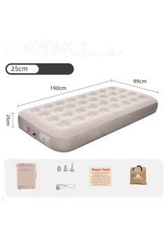 General Outdoor camping heightened and thickened flocking automatic inflatable mattress inflatable bed single person camping mat nap inflatable sofa 190*99*25  - Image 2