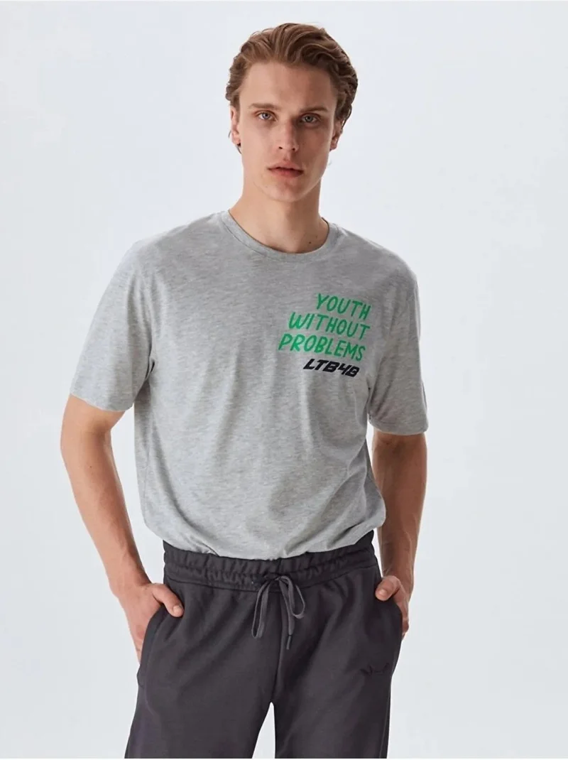Men's Basic Straight Leg Anthracite Tracksuit