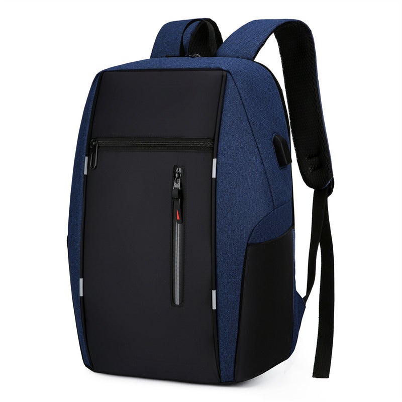 Men's Business Backpack 11.42 X 6.30 X 17.32 In Water-repellent Wear-resistant - Anti-theft Laptop Backpack With Usb Charging Port For Business Travel Working Men - Image 1
