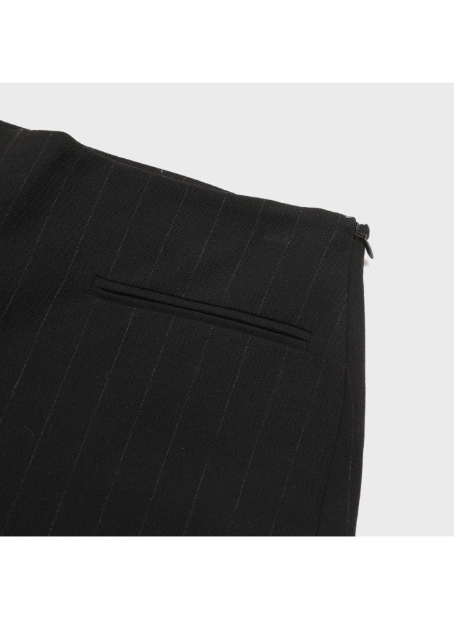 Zara high Iq Business Style Classic Striped Fashion Premium Suit Pencil Skirt - Image 5