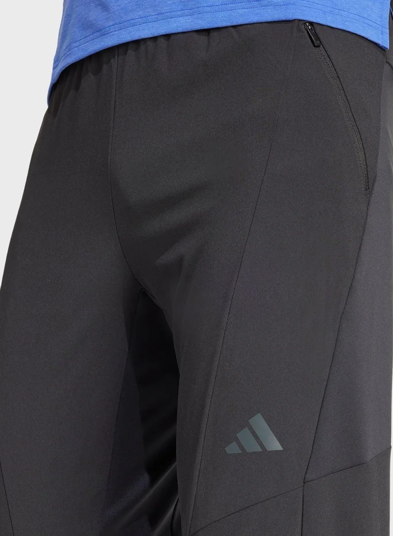 Adidas D4T Hybrid Pant Black Training Pants For Men XS