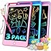 TEKFUN 3 Pack LCD Writing Tablet for Kids 85 Inch BluePinkPurple Doodle Board Drawing Board Reusable Drawing Tablet with Lanyard Educational Kids - Image 2