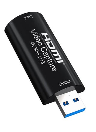 4K Video Capture Card, HDMI to USB 3.0 1080P 60HZ Cam Link Game Capture Card Audio Capture Adapter Screen Record Device for Switch Gaming Streaming, Live Broadcasting - pzsku/Z501E05D192326A4641A8Z/45/_/1722095861/6cf4bc75-9472-49f7-900e-3415efcb35be