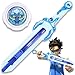 INFINITY NADO Battling Toys Mini Nado Sword for Beginners Spinning Top and Sword Launcher Battle Set Toys for Kids Ages 57 812 Mini Battle Sword Toys for Boys Blue - Image 4
