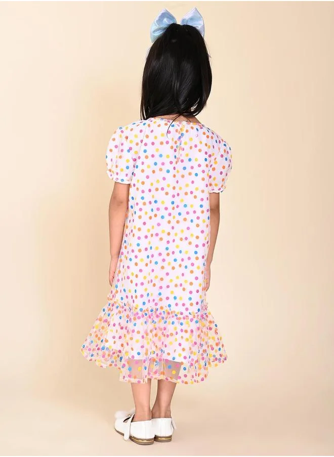 ليلك Off White Girls Wear Dresses