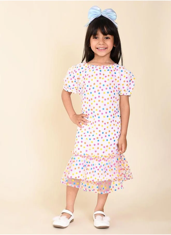 ليلك Off White Girls Wear Dresses