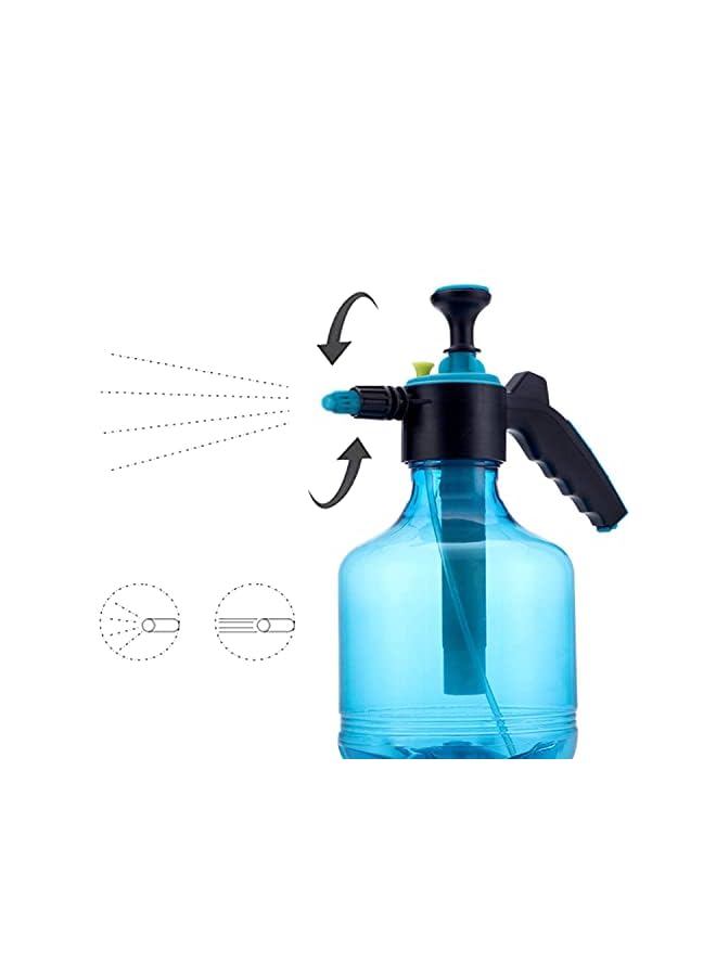 KASTWAVE غلاية رش الحديقة، إبريق ري سعة 3 لتر، وعاء محمول بالضغط لرش نباتات الحديقة، غلاية رش، زجاجة رش حديقة محمولة، أدوات رش مضغوطة - Image 3