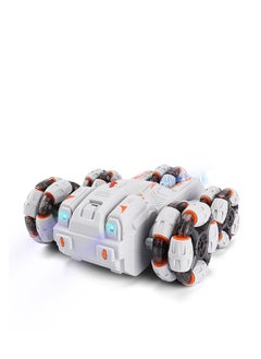 Remote Control Car, Stunt Vehicle, 360-Degree Rotation, Multifunction RC Car, Five-Wheeled Design, High-Performance, Entertainment Toy, Dynamic Stunts, Versatile Play, Innovative Design.