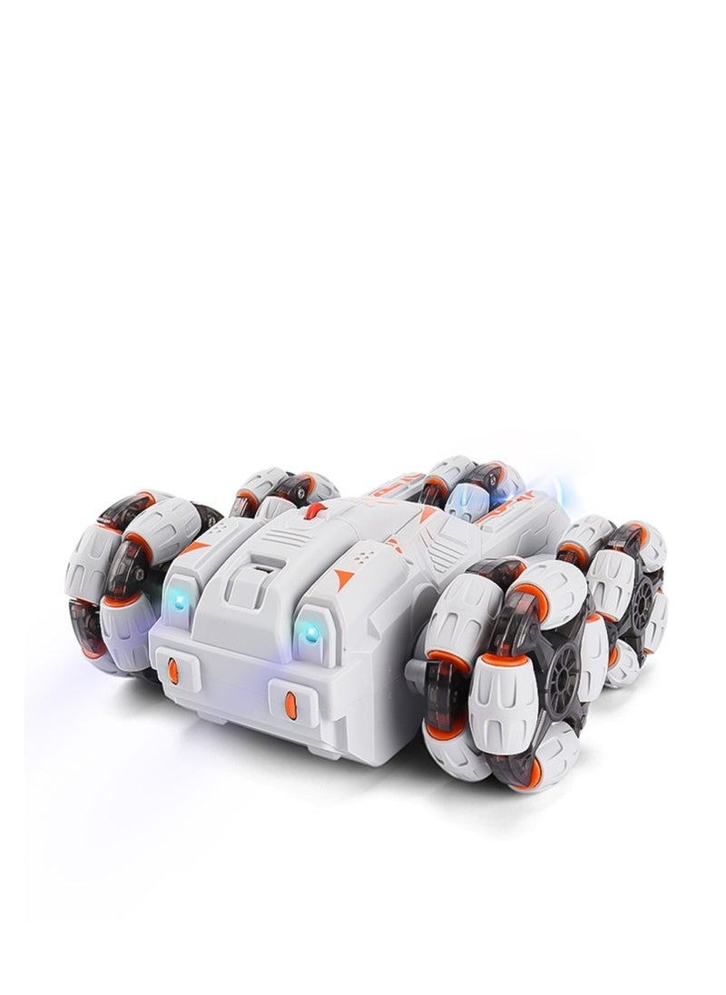 AMBERJACK - Remote Control Car, Stunt Vehicle, 360-Degree Rotation, Multifunction RC Car, Five-Wheeled Design, High-Performance, Entertainment Toy, Dynamic Stunts, Versatile Play, Innovative Design. - Image 1
