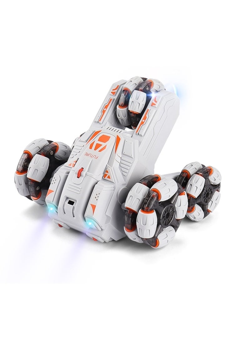 AMBERJACK - Remote Control Car, Stunt Vehicle, 360-Degree Rotation, Multifunction RC Car, Five-Wheeled Design, High-Performance, Entertainment Toy, Dynamic Stunts, Versatile Play, Innovative Design. - Image 1