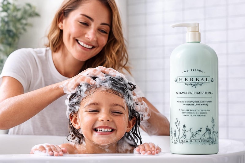 Melaleuca Herbal Shampoo Family Size 32 fl. oz. - Image 2