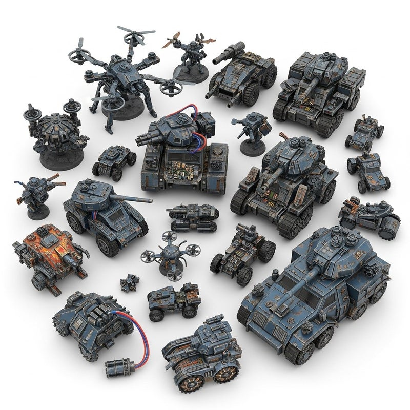general Futuristic Warrior Transportation Toy Vehicle with Sound and Light Effects for Kids - Image 1