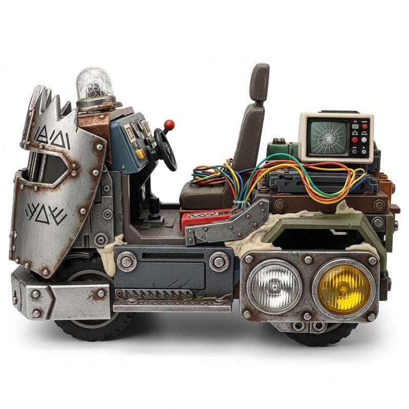 general Futuristic Warrior Transportation Toy Vehicle with Sound and Light Effects for Kids - Image 5
