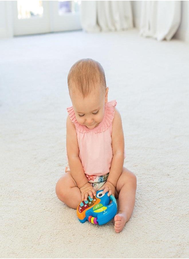 infantino - Infantino Piano & Numbers Learning Toucan - with Light-up Piano Keys and Numbers, Songs, Words, Phrases and Sound Effects, Easy to Grasp and Handle, for Babies and Toddlers - Image 1
