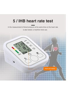 DIGI CORE Blood Pressure Monitor Upper Arm Digital BP Machine For Home Use and Pulse Rate Detection Meter With Cuff Sets Memory LCD Display  - Image 5