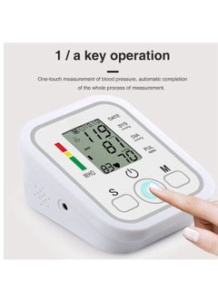 DIGI CORE Blood Pressure Monitor Upper Arm Digital BP Machine For Home Use and Pulse Rate Detection Meter With Cuff Sets Memory LCD Display  - Image 4