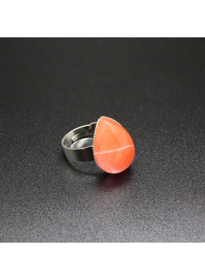 KUYING Fashion Niche High-End Personalized Adjustable Ring 