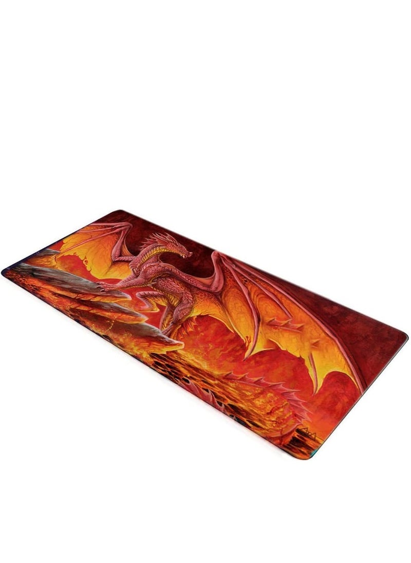 Generic - Dragon Gaming Mouse Pad   - Extra large for Keyboard & Mouse - Size 70 X 30 CM - Image 1