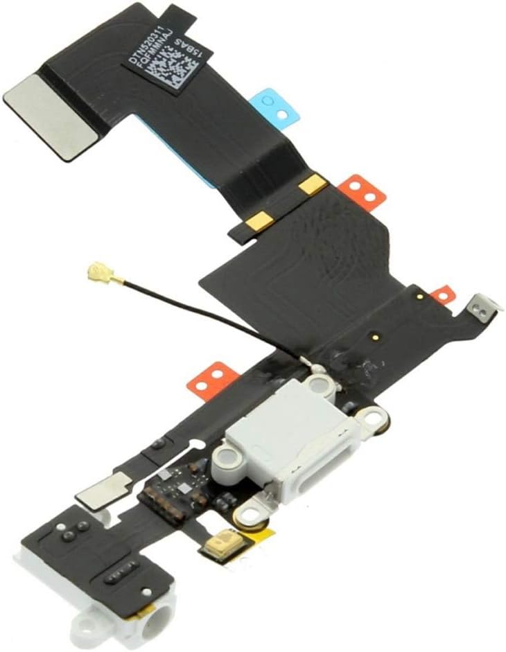 Mmobiel MMOBIEL Dock Connector Compatible with iPhone SE 2016  Charging Port Flex Cable  Headphone PortMicrophoneAntenna Replacement only Compatible with iPhone SE 2016  Incl Screwdrivers  White  - Image 3