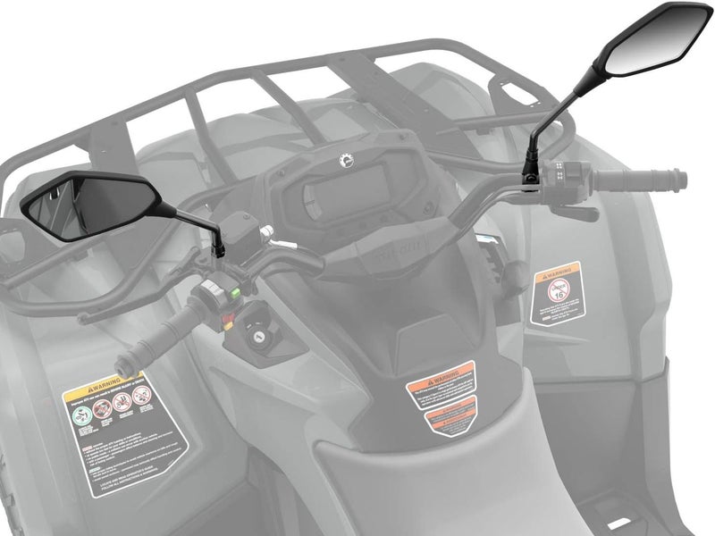 Can-Am G2 G2L G2S Adjustable Handlebar Convex Mirrors - OEM 715005366