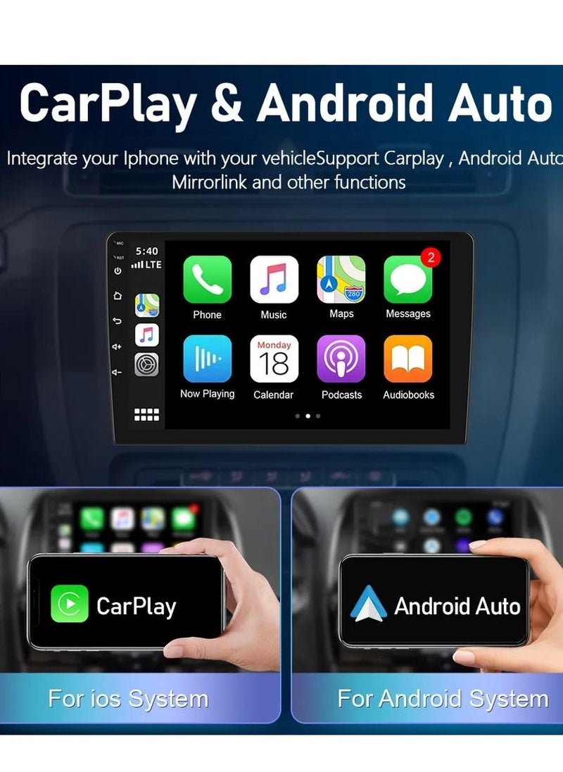 Android Screen For Hyundai Elantra 2014 to 2015 4GB RAM Support Apple Carplay Android Auto Wireless QLED Touch Screen AHD Camera Included SIM Card Support Navigation Offline Online Support Bluetooth