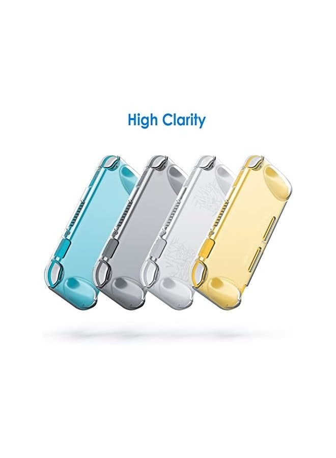 Jetech Protective Case for Nintendo Switch Lite 2019, Grip Cover with Shock-Absorption and Anti-Scratch Design (HD Clear) - Image 2