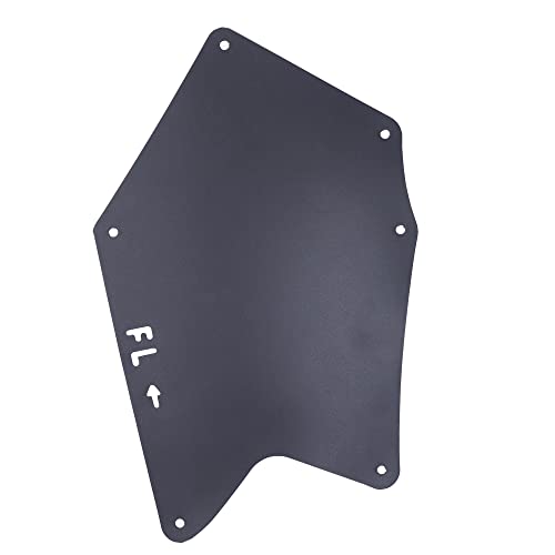 MOCW 4 قطع درع رش مع مشابك 53737-0C030 واقيات طين واقيات فندر درع تناسب تويوتا تندرا XK50 سيكويا XK60 2007-2020 استبدال رقم OE # 53736-0C030 53739-0C020 - Image 5