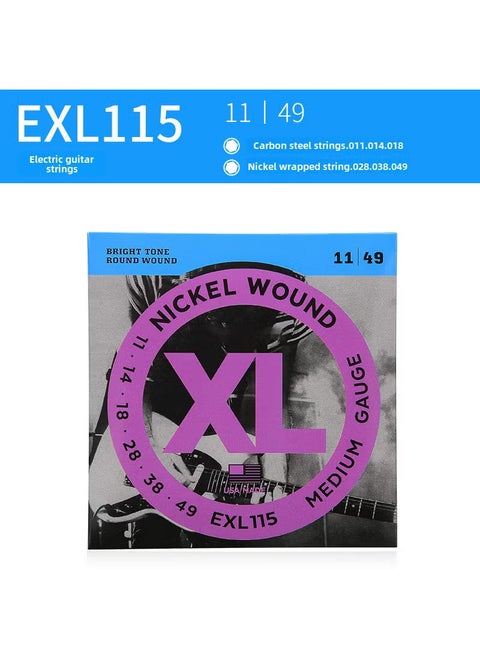 Complete Electric Guitar String SetElectric guitar EXL115-011 Electric guitar EXL115-011