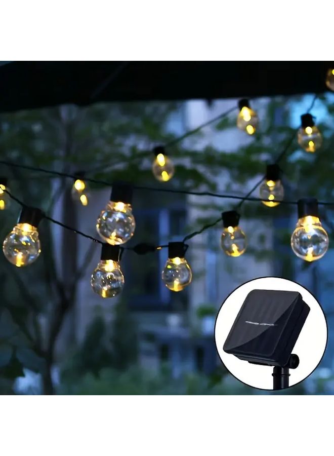 Outdoor Solar String Lights 10 Bulbs 4 5M 14 76FT For Garden Patio Balcony - Image 5