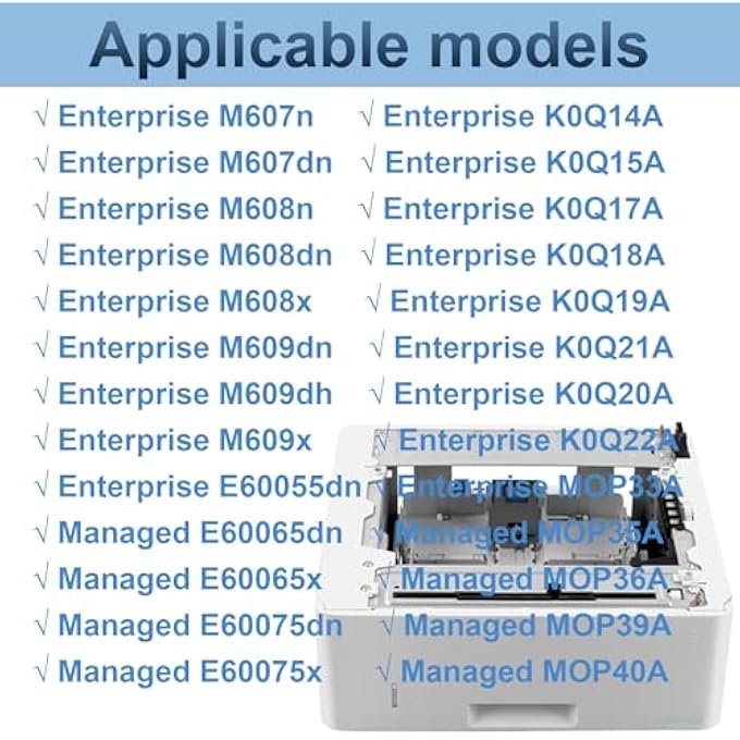 LASER 550 SHEET PAPER TRAY (L0H17A) - Image 3