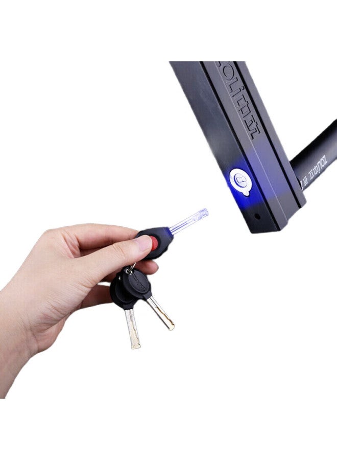 Zoli 82929 U-Shaped Lock For Electric Motorcycles, Bicycles, And Electric Bicycles, 20-Ton Hydraulic Cut-Resistant Anti-Theft Lock - Image 2