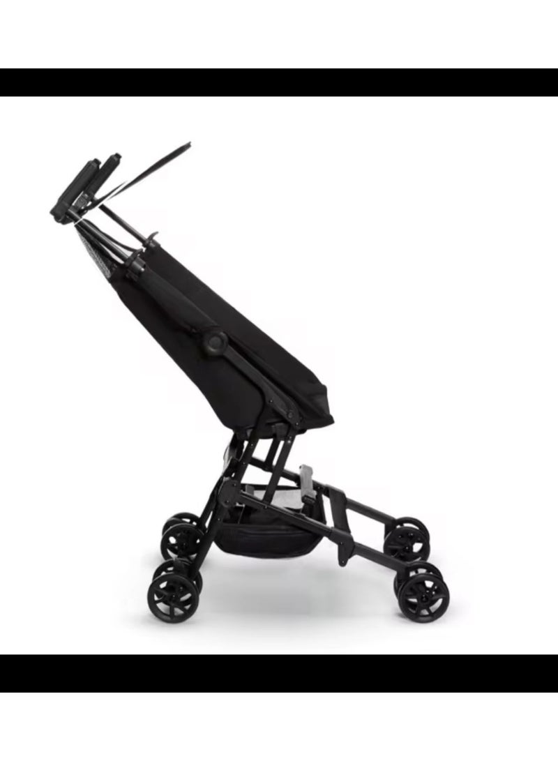Ultra-Compact Lightweight Convertible Travel Stroller for Kids – Seat-to-Pram Mode, Airplane-Friendly Design, 12 lbs, 5-Point Harness, Sunshade & Carry Bag | Smooth Swivel Wheels & Under-Seat Storage - Image 3