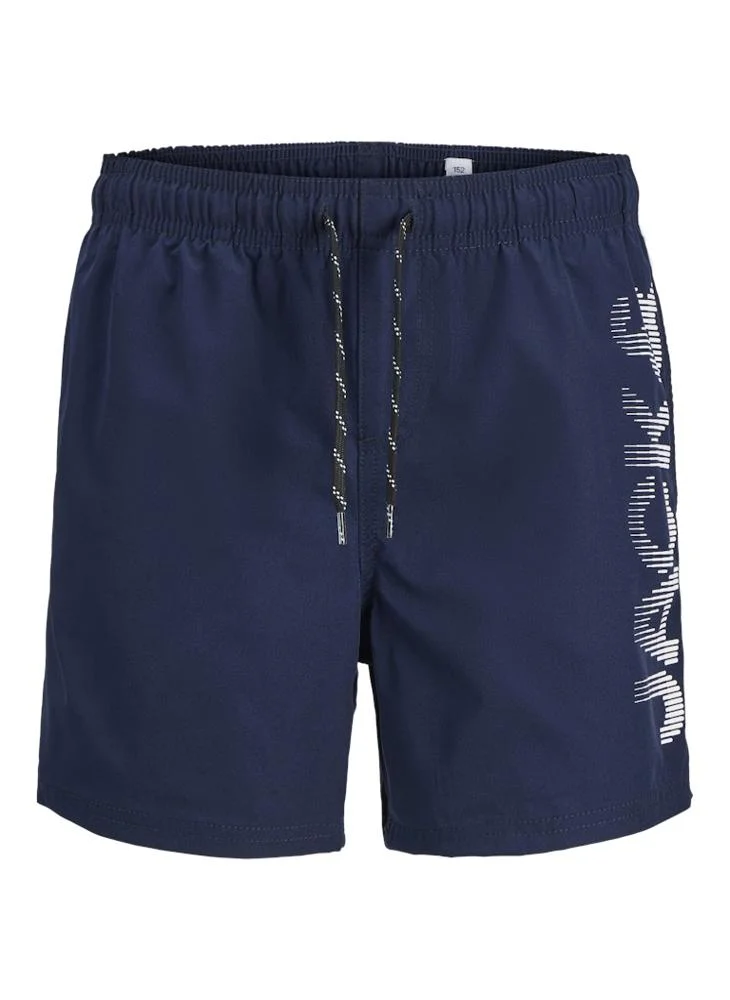 Jack & Jones Junior Kids Logo Swim Shorts