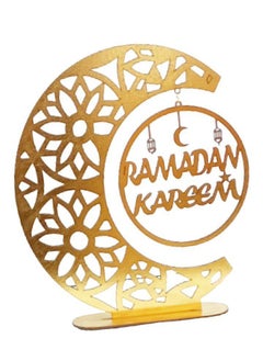 Generic Ramadan Kareem Crescent Stand – Elegant Decorative Piece for Festive Ambiance  - Image 1