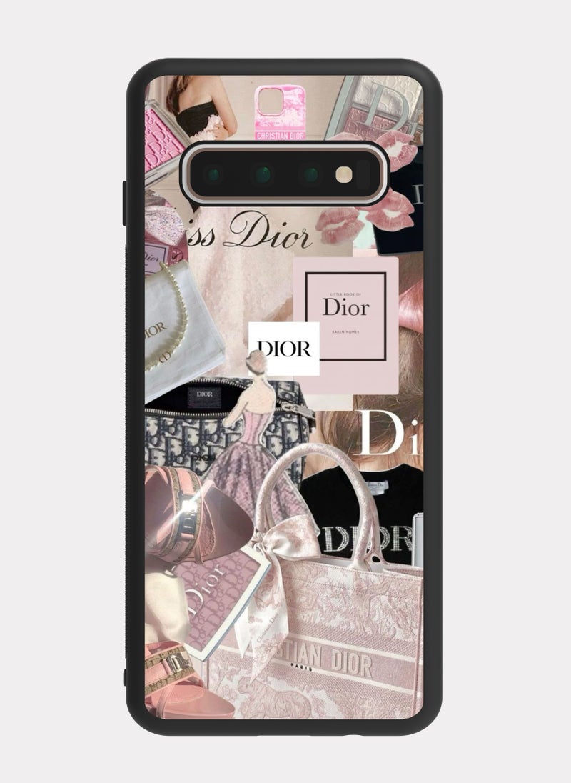 PXLAAT Samsung Galaxy S10 Plus case cover Dior - Image 1