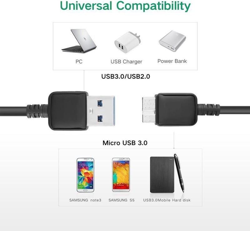 3.0 كابل USB لقرص SEAGATE Backup Plus Slim المحمول الخارجي HDD2 - Image 4