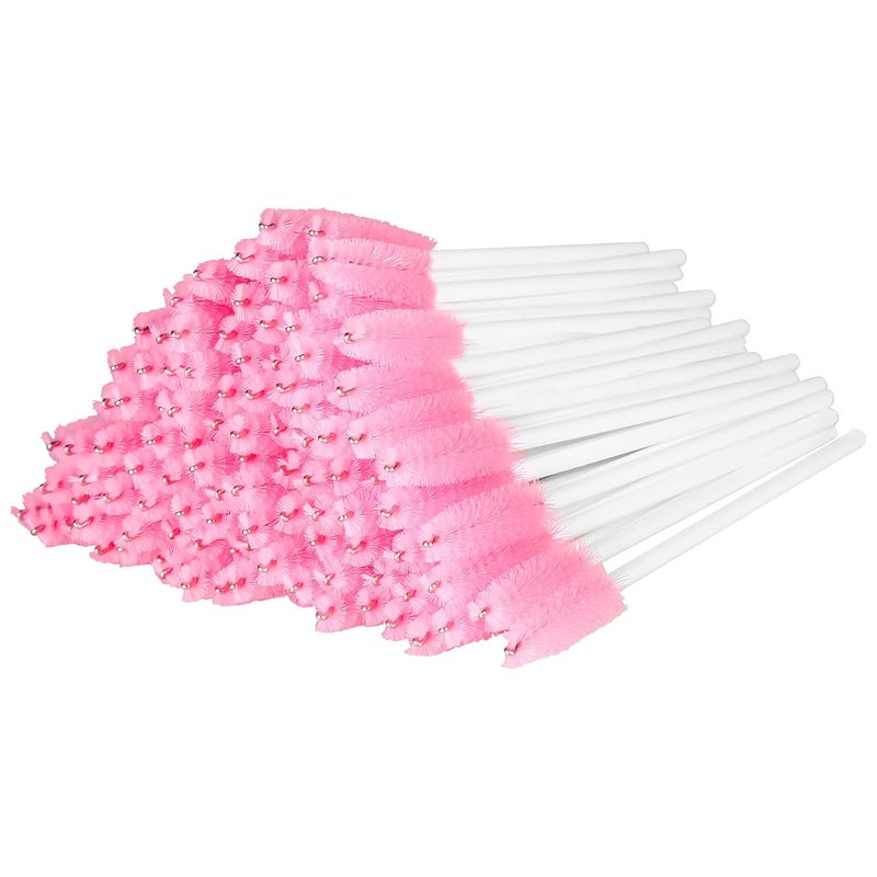 Obinhere 300 Disposable eyelash brush (White&Pink) - Image 1