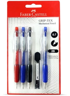 Grip Tex Mechanical Pencil Pack Of 4 0.7 Mm