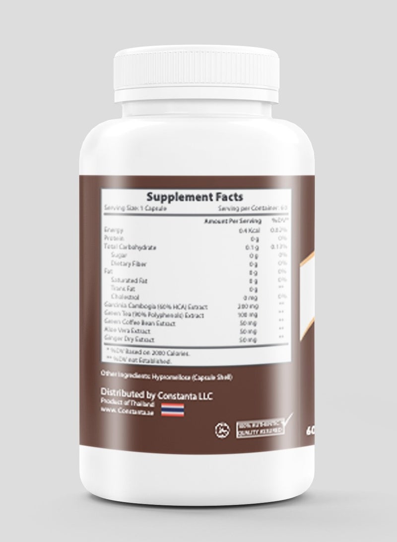CONSTANTA كبسولات كونستانتا للتخسيس 60 كبسولة - Image 3