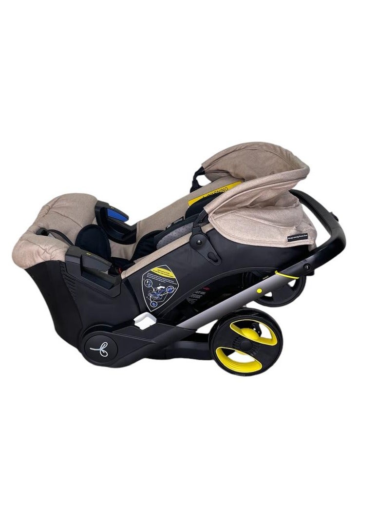 Doona 4‑in‑1 Foldable Baby Travel System: Stroller, Car Seat, Sling & Rocker – All‑Wheel Suspension & UV Canopy - Image 5