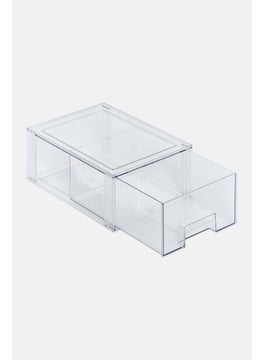 Vesta Multi Use Stackable Drawer, Tranparent  - Image 2
