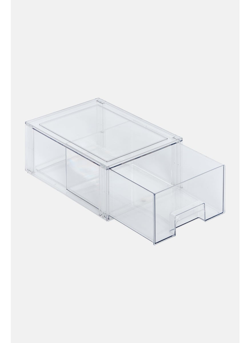 Vesta - Multi Use Stackable Drawer, Tranparent - Image 1