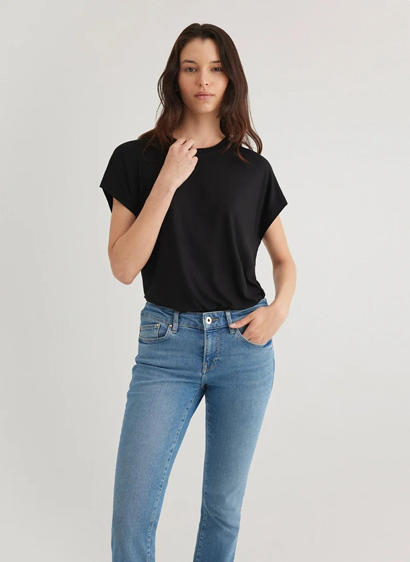 MAVI Black Basic T-Shirt
