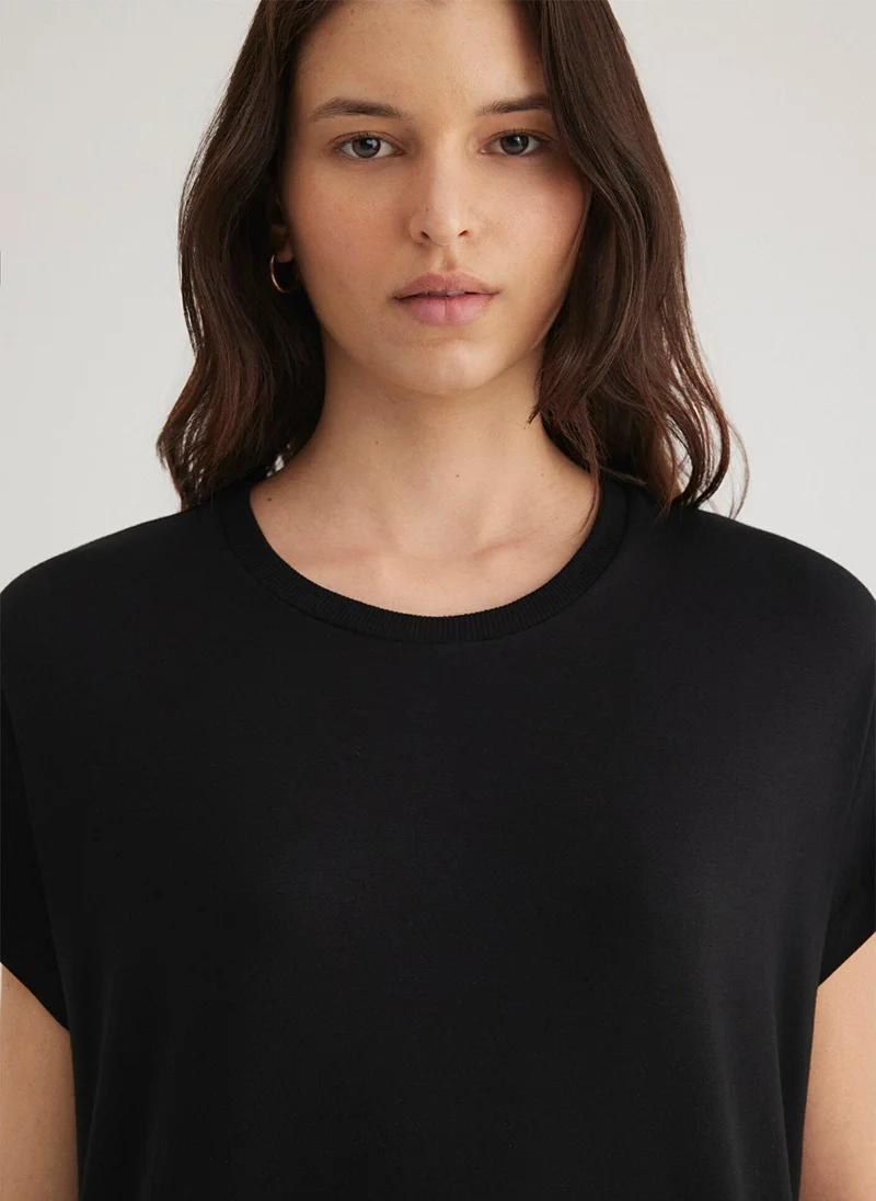 MAVI Black Basic T-Shirt