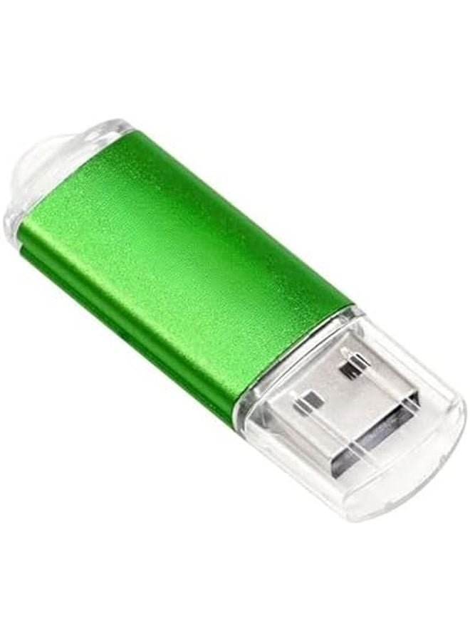 64GB Green USB Flash Drive Metal Pen Memory Stick Business Gift - Image 2