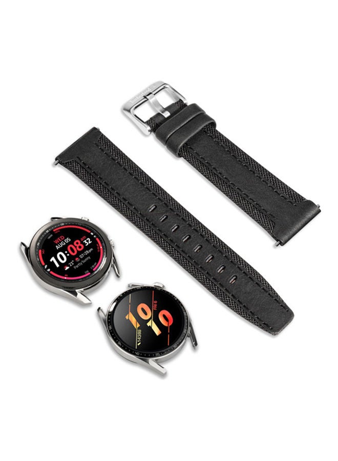 Timberland Unisex Bainbridge Unisex Universal Leather Watch Strap-22 Mm - TDOUL0000402 - Image 4