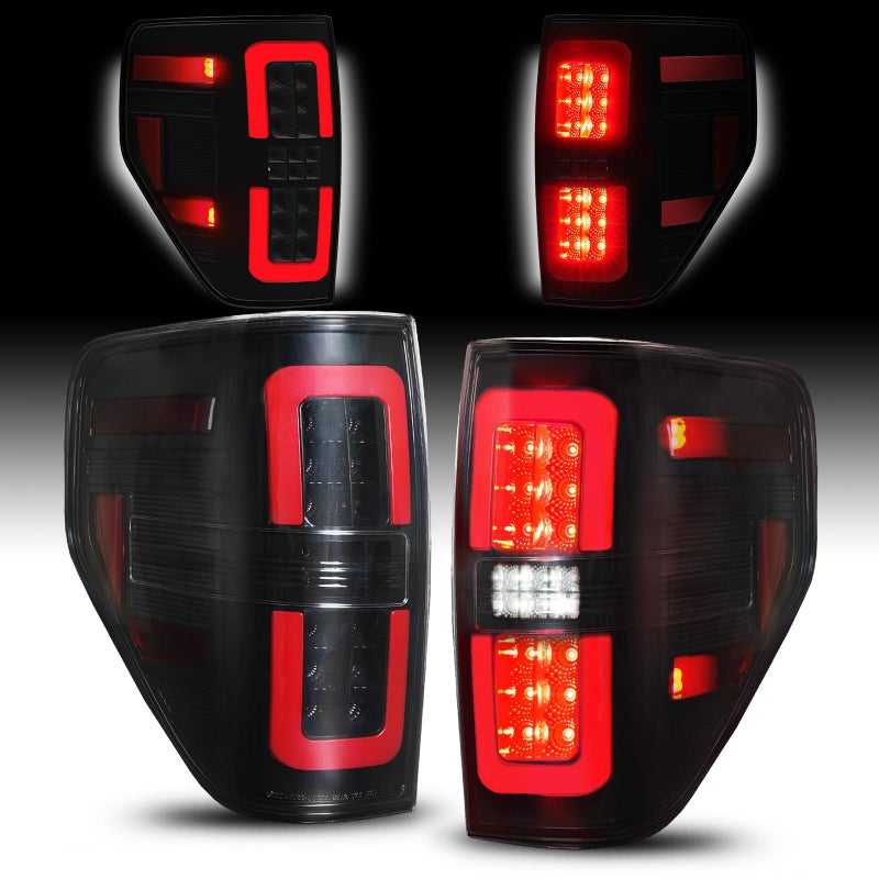 AUTOONE For 20092014 Ford F150 LED Tail Light Assembly F150 Upgraded Taillights Compatible with 2009 2010 2011 2012 2013 2014 Ford F150 Driver Passenger Side