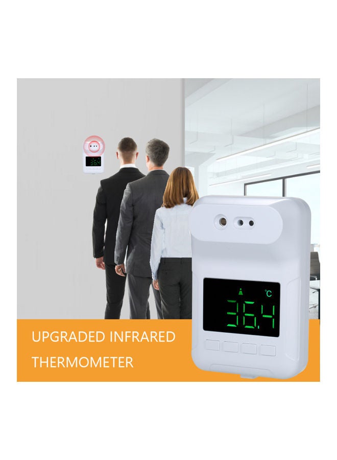NIBEMINENT Non-Contact Wall-Mounted Infrared Forehead Digital Thermometer White - Image 4