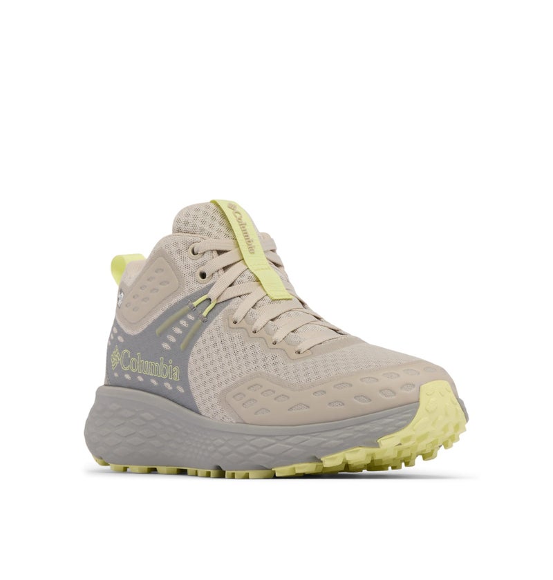 Columbia Womens Konos TRS Outdry Mid Waterproof Shoe Cloud GreyCitron Haze 5