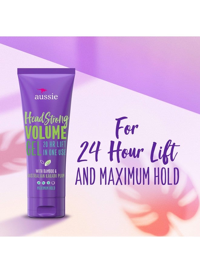 Aussie Volumizing Hair Gel Aussie Headstrong Volume Gel With Bamboo & Kakadu Plum 7.0 Oz - Image 4
